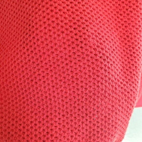 Dolled Up Sweater Studded Crew Neck Waffle Knit  L - Picture 8 of 9